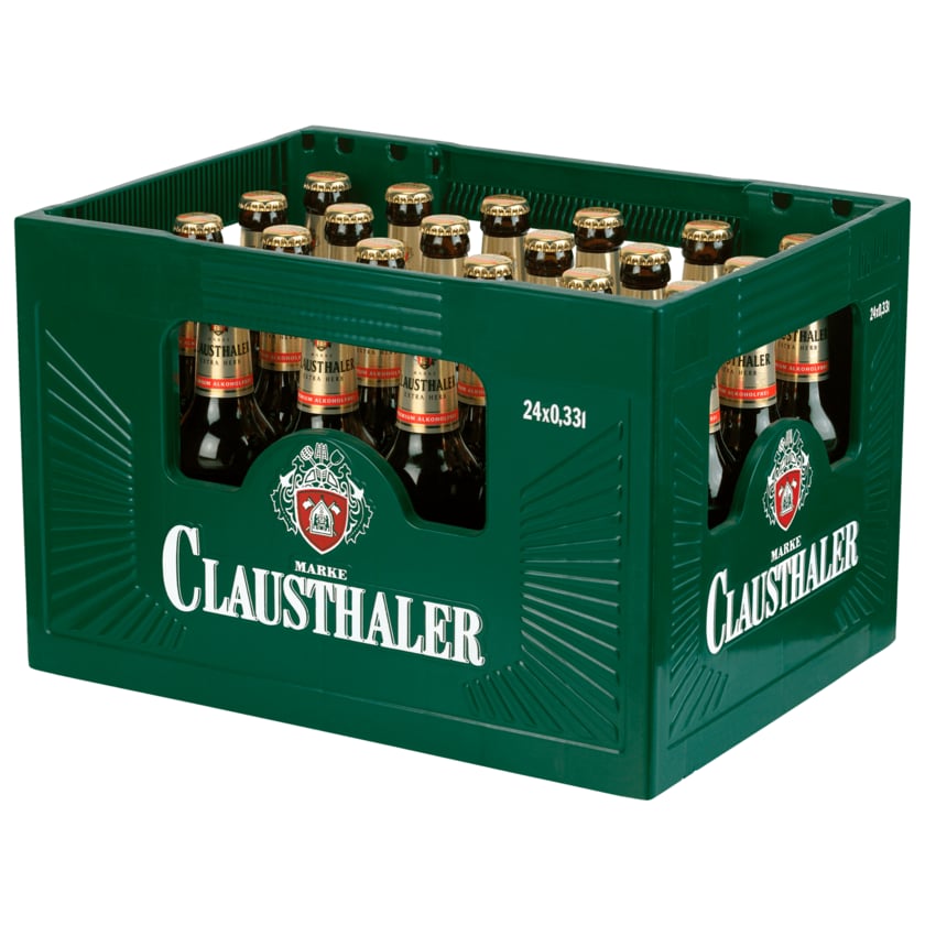 Clausthaler Extra Herb Premium alkoholfrei 24x0,33l